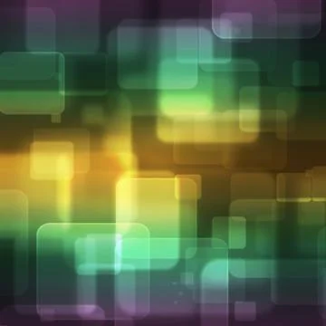 Transparent squares Stock Photos