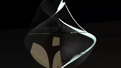 Transparent surfaces background for the site, relaxation video intro Stock Footage 248553375