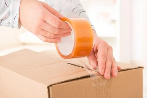 Transparent tape Stock Photos