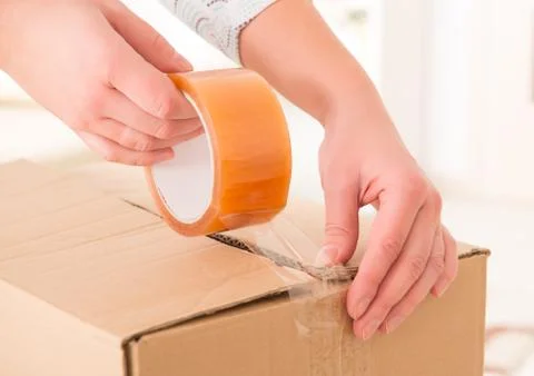 Transparent tape Stock Photos