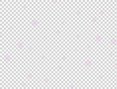 Transparent translucent pink  bokeh lights overlay in PNG format for design.. Stock Illustration