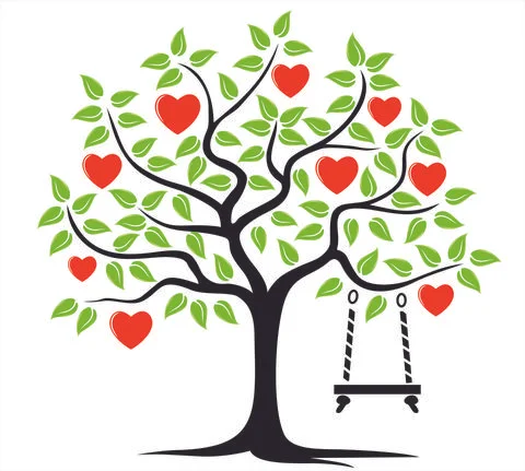 Transparent Tree Of Life Vector Stock Illustration