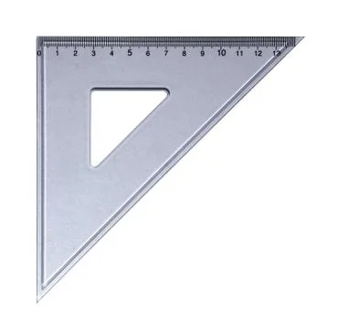 Transparent triangle Stock Photos