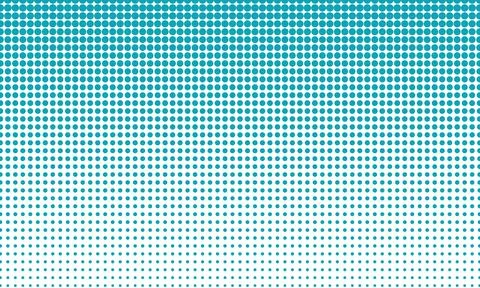 Transparent Vector Gradient Color Halftone Dots Pattern Stock Illustration