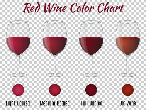 Transparent vector wineglass with red wine Stock Illustration