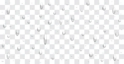Transparent water drop background vector Stock Illustration