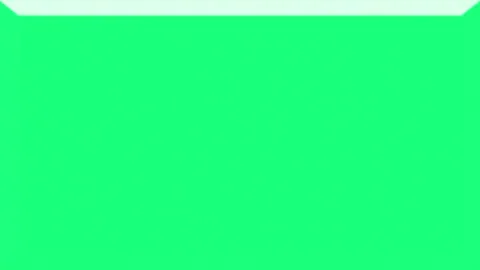 Transparent White Moving Frame Green Screen 3D UI Border Animation Social Media Stock Footage 326208116