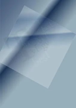 Transparent white square on a gray blue background. Stock Illustration