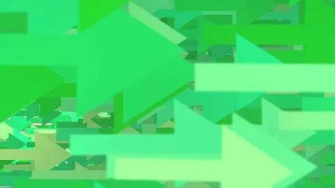 A transparent wipe transition featuring numerous arrows flying across the screen Video stock 342411317