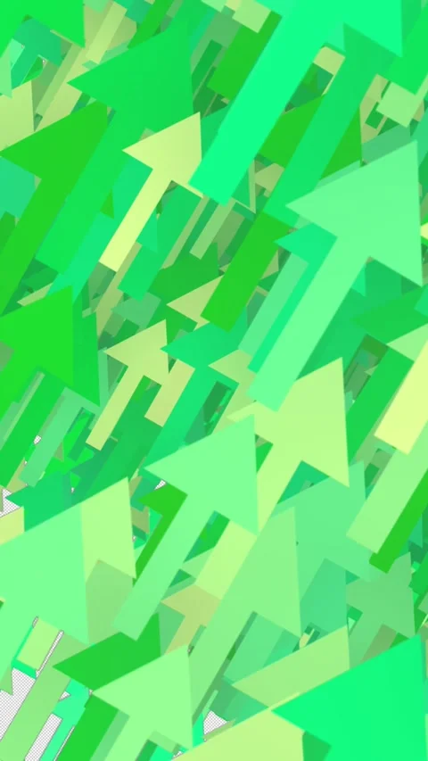 A transparent wipe transition featuring numerous arrows flying across the screen 库存影片 342415420