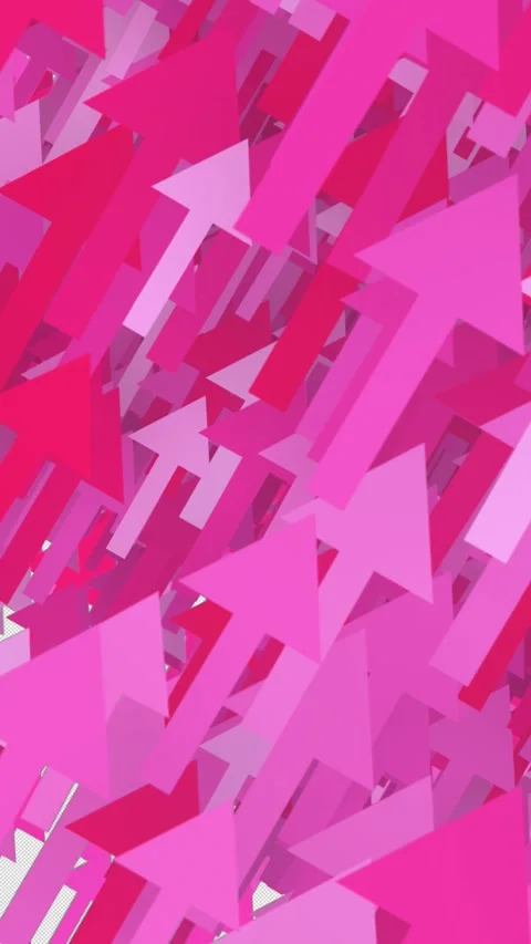 A transparent wipe transition featuring numerous arrows flying across the screen Video stock 342415498