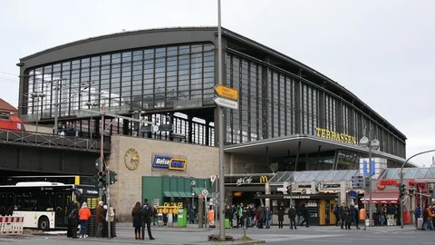 Transport in Berlin 스톡 동영상 101238668