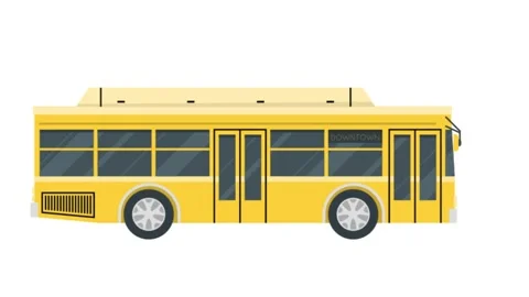 Transport Bus Stock Footage 267796929