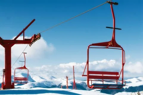 Transport cable. Foto stock