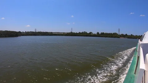 Transport of Ferry Stock Footage 121499743