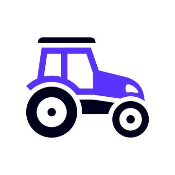 Transport flat icon, square shape 스톡 일러스트