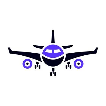 Transport flat icon, square shape 库存插图