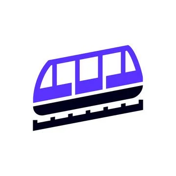 Transport flat icon, square shape Stockillustratie