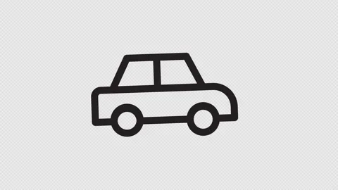 Transport Icon Animation Loop Stock Footage 288505882