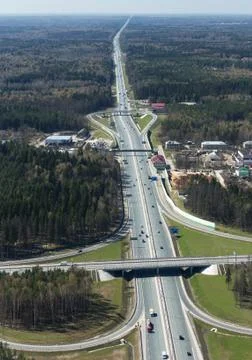 Transport intersection Stock Photos