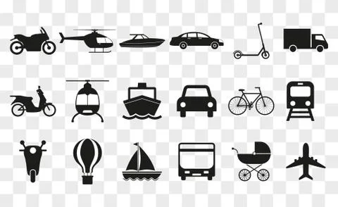 Transport, Logistics icon. Vector illustration, flat design. Stock Illustration