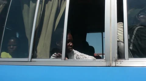 Transport in Lusaka Stock Footage 39987679