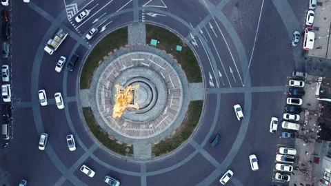 Transport motion aerial view Stock Footage 201154608