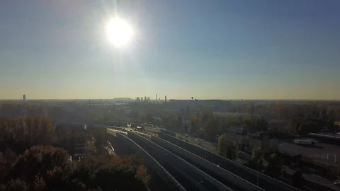 Transport node Video stock 98101286