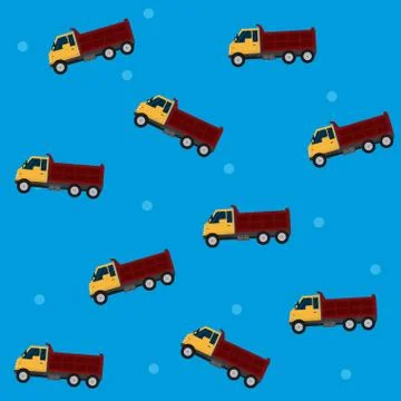 Transport pattern background Illustrazione stock