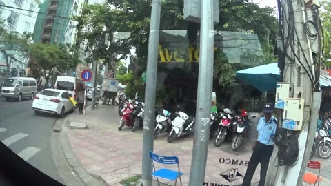 Transport on the road in asia Video stock 220180960