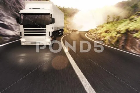 Transport road Stock Illustration