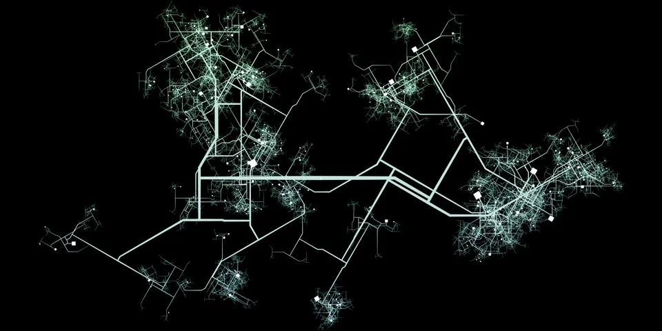 Transport System 스톡 일러스트