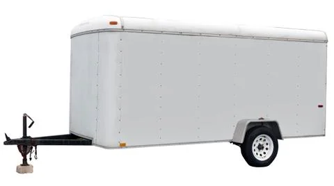 Transport trailer Stock-Fotos