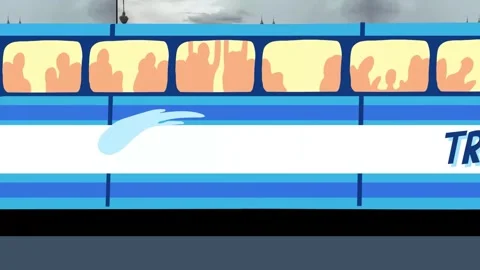Transport Transition Titles for After Effects After Effects stock
