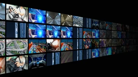 Transportation and technology concept. ITS (Intelligent Transport Systems). Mobi Stock Footage 133178361