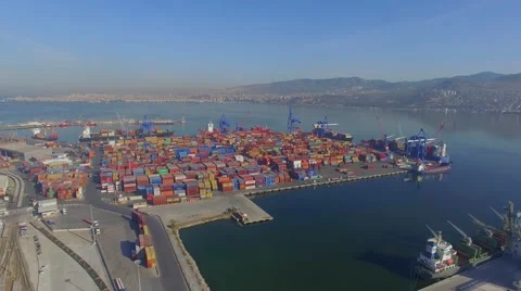 Transportation Dock Izmir Stock Footage 63423239