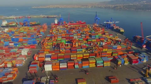 Transportation Dock Izmir Stock Footage 63423242
