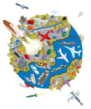 Transportation Stock Illustration