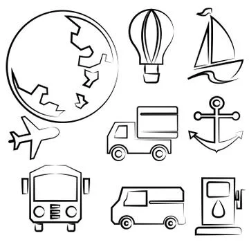 Transportation Stock Illustration