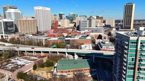 Transportation Network - Richmond, VA Vídeo Stock 336421320