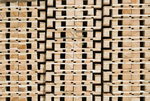 Transportation pallets Stock Photos