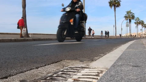 Transportation in Spain (4K) Vidéo 120083399