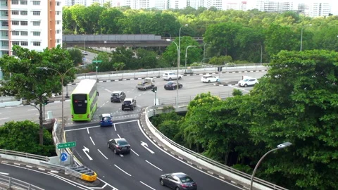 Transportation at tampines 動画素材 135648913
