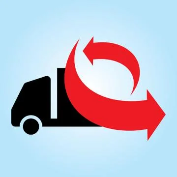 Transportation theme vector graphic イラスト素材