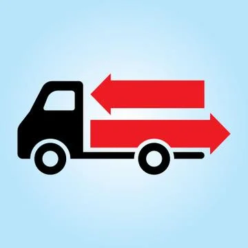 Transportation theme vector graphic イラスト素材