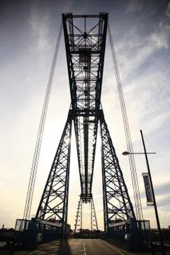 Transporter bridge Stock Photos