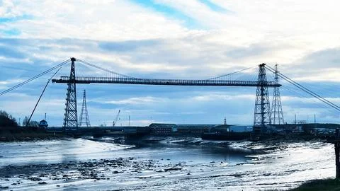 Transporter Bridge Stock Photos