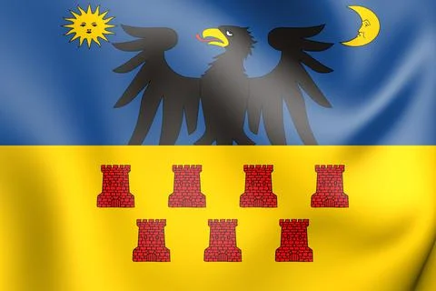 Transsylvanian Banner Stock-Illustration