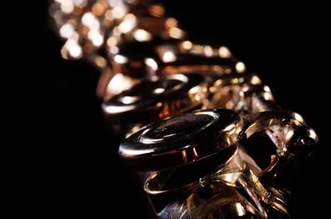 Transverse flute Fotos Stock