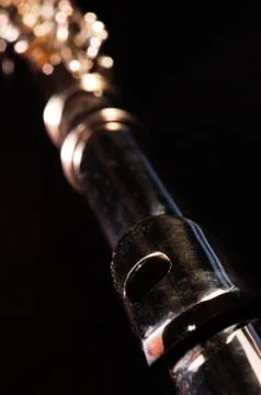 Transverse flute Stock Photos